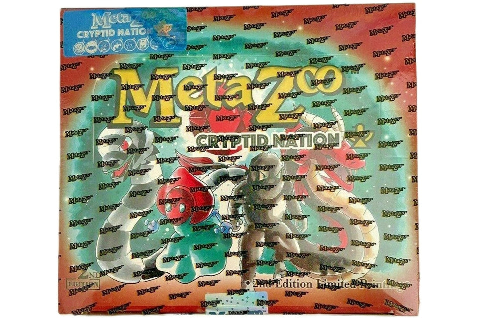 Cryptid Nation 2nd Edition (Blue Sticker /3000) - All the best items from MetaZoo - Just $199.99! Shop now at Vivid Imagination Cards and Collectibles