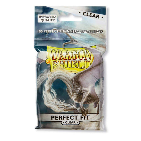 Dragon Shield Perfect Fit sleeves (100) - All the best items from Dragon Shield - Just $4.49! Shop now at Vivid Imagination Cards and Collectibles