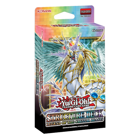 Legend of the Crystal Beasts Structure Deck - All the best items from Konami - Just $7.99! Shop now at Vivid Imagination Cards and Collectibles