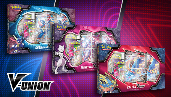 V Union special collection - All the best items from pokemon - Just $31.99! Shop now at Vivid Imagination Cards and Collectibles