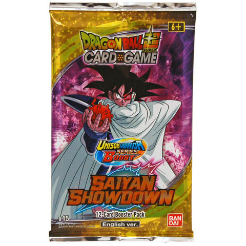 Saiyan Showdown booster pack - All the best items from Bandai - Just $3.49! Shop now at Vivid Imagination Cards and Collectibles