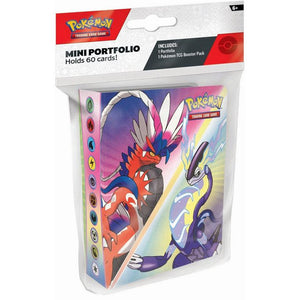 Scarlet & Violet Mini Portfolio w/booster pack - All the best items from pokemon - Just $4.49! Shop now at Vivid Imagination Cards and Collectibles