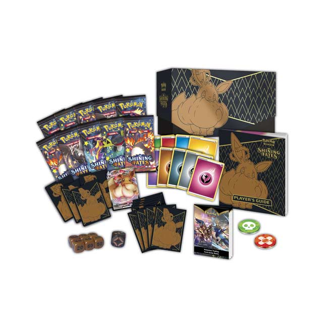 Shining Fates ETB - All the best items from pokemon - Just $45.99! Shop now at Vivid Imagination Cards and Collectibles
