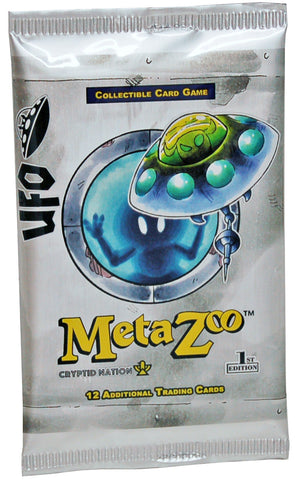 UFO 1st Ed. booster pack - All the best items from MetaZoo - Just $2.99! Shop now at Vivid Imagination Cards and Collectibles