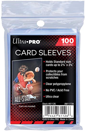 Ultra Pro sleeves (100) pack - All the best items from Ultra Pro - Just $0.99! Shop now at Vivid Imagination Cards and Collectibles